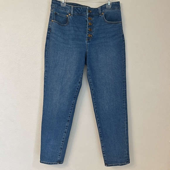 Talbots Everyday Relaxed Ankle Stretch Jeans Size 10 - Picture 3 of 6